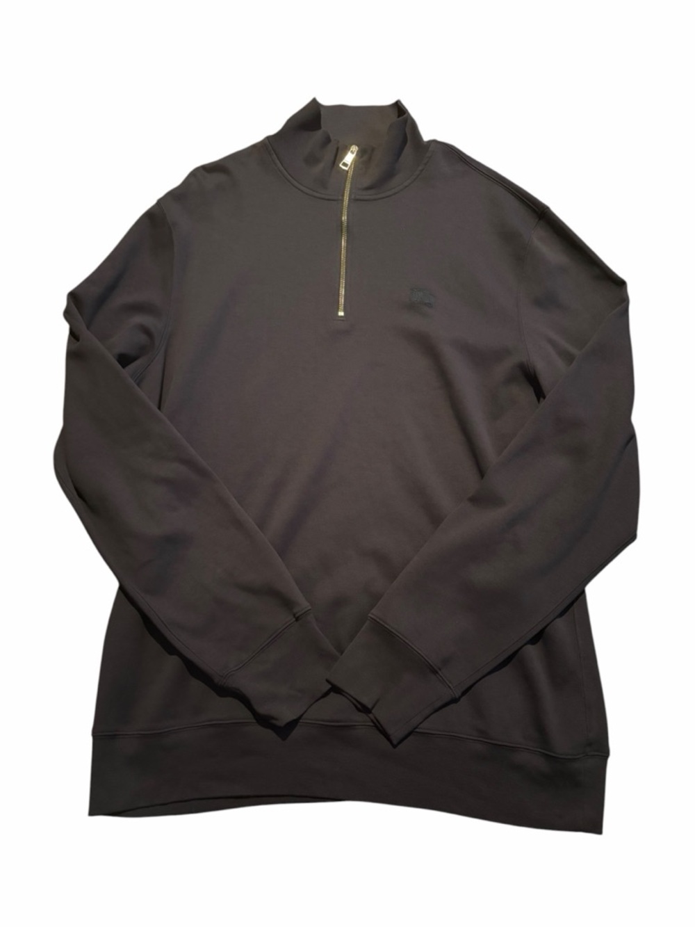 Burberry Brit 1/4 zip navy blue sweatshirt 2XL